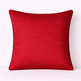 Fabric-Crafted Maroon Cushion Cover – 12"x12" | Elegant Pleated Texture | Premium Poly Cotton