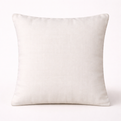 Handcrafted Green Cushion Cover – 12"x12" | Linear Embroidered Design | Premium Poly Cotton