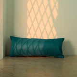 Handcrafted Turquoise Bolster Cover – 19"x8" | Premium Poly Cotton
