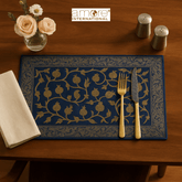 Fabric Crafted Placemat – Blue, 13"x19"