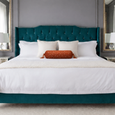 Cylindrical Hand-Crafted Orange Bolster Cover – 9"x20" | Cotton Polyester Fabric | Lightweight & Elegant