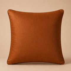 Handcrafted Cushion Cover – Burgundy | 16"x16" | Elegant Poly Cotton Cushion Cover