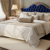 Fabric-Crafted Cylindrical Khaki Bolster Cover – 9"x20" | Cotton Polyester Fabric | Lightweight & Elegant