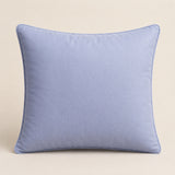 Machine Crafted Cushion Cover – Grey | 16"x16" | Floral Embroidered Decorative Cushion Cover