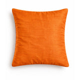 Fabric Crafted Cushion Cover – Burgundy | 12"x12" | Poly Cotton | Modern Textured Design