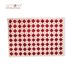 Handcrafted Placemat – Cream, 12"x18"