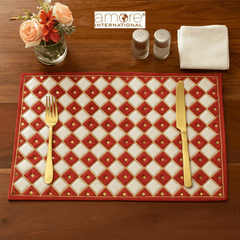 Handcrafted Placemat – Bronze, 12"x18"