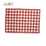 Set of 2/4/6 Pcs, Handcrafted Placemat – Bronze, 12"x18"
