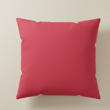 Handcrafted Pink Cushion Cover – 16"x16" | Poly-Cotton Matty | Sequined Radiant Swirl Design | Premium Festive Décor
