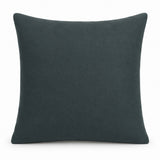 Handcrafted Cushion Cover – Black | 16"x16" | Zigzag Embroidered Decorative Cushion Cover