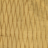 Fabric-Crafted Gold Cushion Cover – 16"x16" | Wave Textured Design | Premium Poly-Cotton