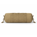 Cylindrical Fabric-Crafted Beige Bolster Cover – 15"x32" | Cotton Polyester Fabric | Subtle & Elegant