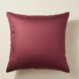 Fabric-Crafted Maroon Cushion Cover – 24"x24", Premium Poly Cotton (Plain Design)