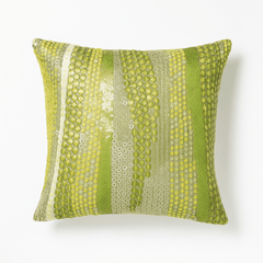 Handcrafted Olive Cushion Cover – 12"x12"