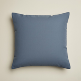 Fabric-Crafted Dark Gray Cushion Cover – 12"x12" | Modern Striped Design | Premium Poly Cotton