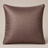 Handcrafted Cushion Cover – Brown | 16"x16" | Elegant Poly Cotton Cushion Cover