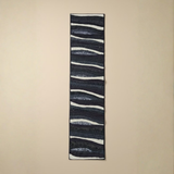 Handcrafted Black Table Runner – 12"x52", Premium Poly Cotton