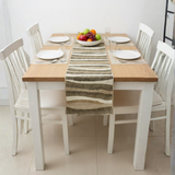 Handcrafted Olive Table Runner – 12"x52", Premium Poly Cotton