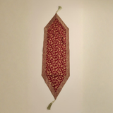 Fabric-Crafted Red Table Runner – 17.5"x88", Premium Poly Cotton