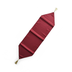 Fabric-Crafted Red Table Runner – 17.5"x88", Premium Poly Cotton