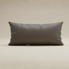 Handcrafted Brown Bolster Cover – 19"x8" | Premium Poly Cotton