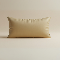 Handcrafted Gold Bolster Cover – 19"x8" | Premium Poly Cotton