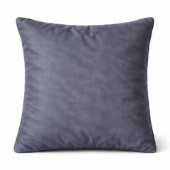 Fabric Crafted Cushion Cover – Black | 16"x16" | Poly Cotton Fabric | Elegant Embossed Wavy Pattern Design