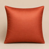Coral Diamond Quilted Decorative Cushion Cover | 12"x12" Elegant Embellished Cushion Cover