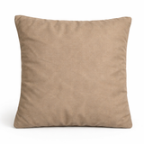 Hand Crafted Cushion Cover – Cream | 16"x16" | Poly Cotton | Elegant Button Tufted Design