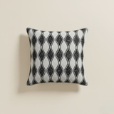 Handcrafted White Cushion Cover – 16"x16", Premium Poly Cotton