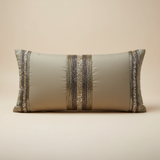 Handcrafted Beige Bolster Cover – 19"x8" | Premium Poly Cotton