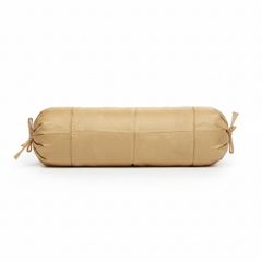 Fabric-Crafted Gold Bolster Cover – 15"x32" | Premium Polyester | Drawstring Closure | Lightweight & Durable