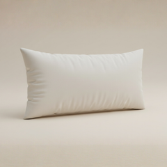 Handcrafted Beige Bolster Cover – 19"x8" | Premium Poly Cotton