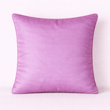 Fabric-Crafted Purple Cushion Cover – 12"x12" | Elegant Wave Layered Texture | Premium Poly Cotton