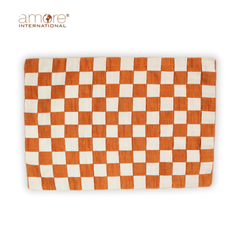 Fabric Crafted Placemat – Cream, 13"x19"