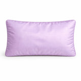 Fabric Crafted Bolster Cover – Purple | 19"x9" | Poly Cotton Fabric | Abstract Wave Design