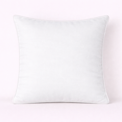 Fabric-Crafted White Cushion Cover – 12"x12" | Elegant Wave Layered Texture | Premium Poly Cotton