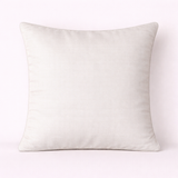 Fabric-Crafted Cream Cushion Cover – 12"x12" | Elegant Wave Layered Texture | Premium Poly Cotton