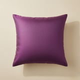 Handcrafted Purple Cushion Cover – 12"x12", Premium Poly Cotton