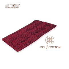 Fabric Crafted Placemat – Maroon, 13"x19"