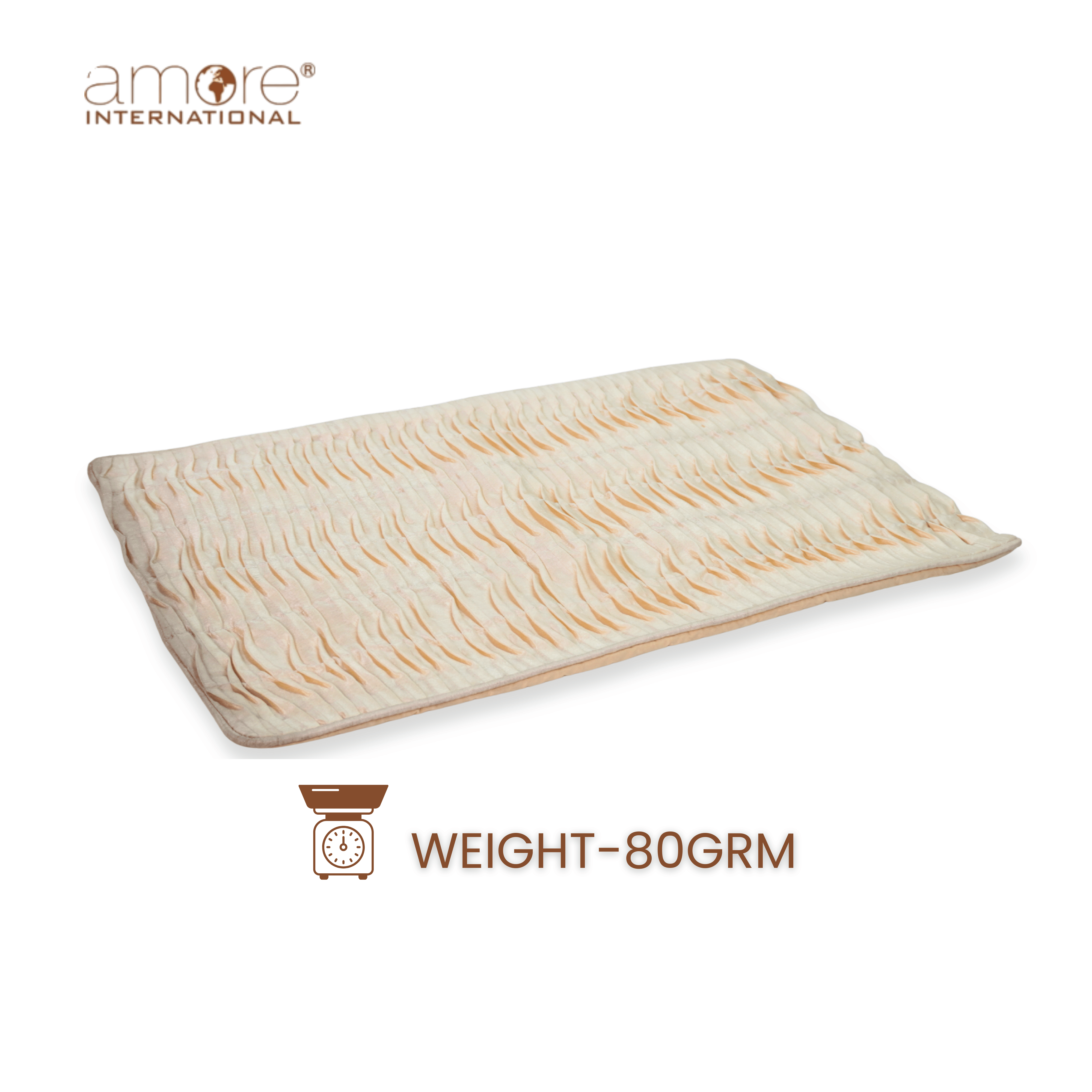Fabric Crafted Placemat – Cream, 13"x19"