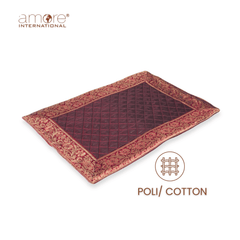 Fabric Crafted Placemat – Maroon, 13"x19"