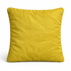 Fabric Crafted Cushion Cover – Light Green | 12"x12" | Poly Cotton | Premium Textured Design