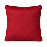 Machine-Crafted Dark Maroon Cushion Cover – 12"x12" | Circular Embroidered Design | Premium Poly Channel Fabric