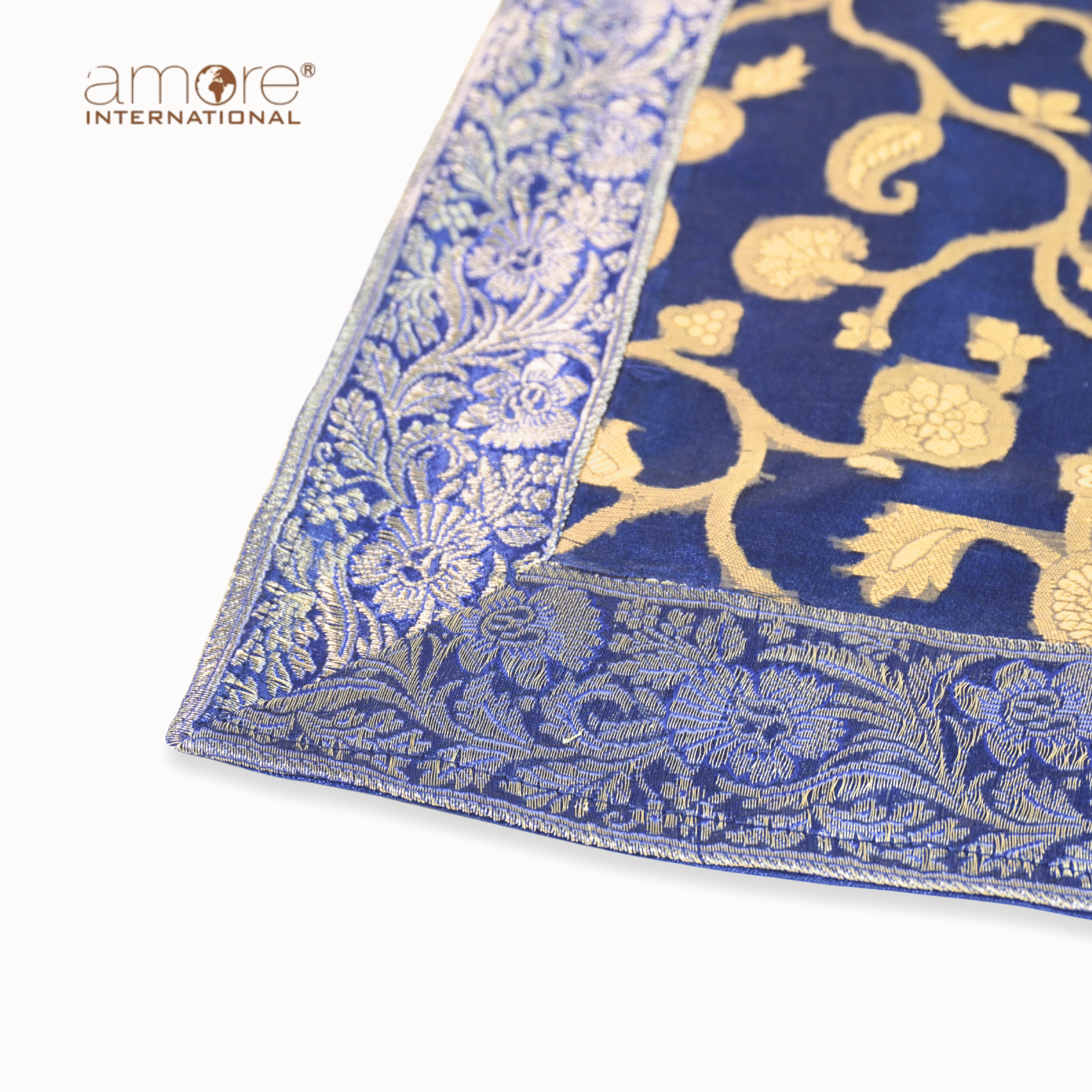 Fabric Crafted Placemat – Blue, 13"x19"