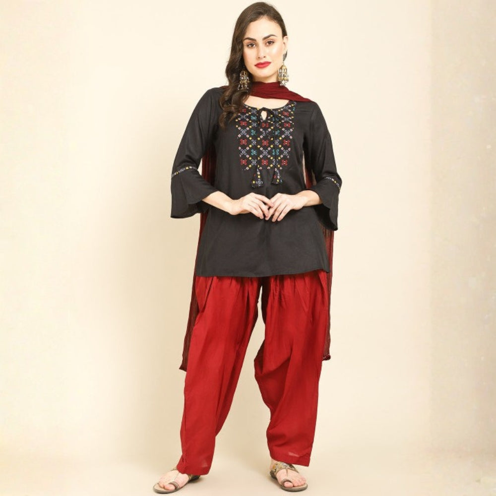 Women's Pure Cotton Semi Patiala Salwar | Premium Cotton Poplin Fabric | Drawstring Closure (Nada/Dori) | Comfortable Daily Wear Ethnic Bottom | Soft Breathable Traditional Salwar