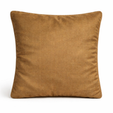 Fabric Crafted Cushion Cover – Gold | 16"x16" | Poly Cotton | Premium Shimmer Sequin Design