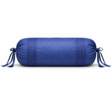 Fabric-Crafted Cylindrical Royal Blue Bolster Cover – 15"x32" | Polyester Fabric | Premium & Elegant