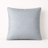 Fabric-Crafted Silver Cushion Cover – 16"x16" | Wave Textured Design | Premium Poly-Cotton
