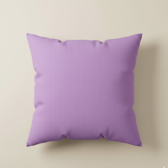Machine Crafted Purple Cushion Cover – 16"x16" | Premium Poly Cotton